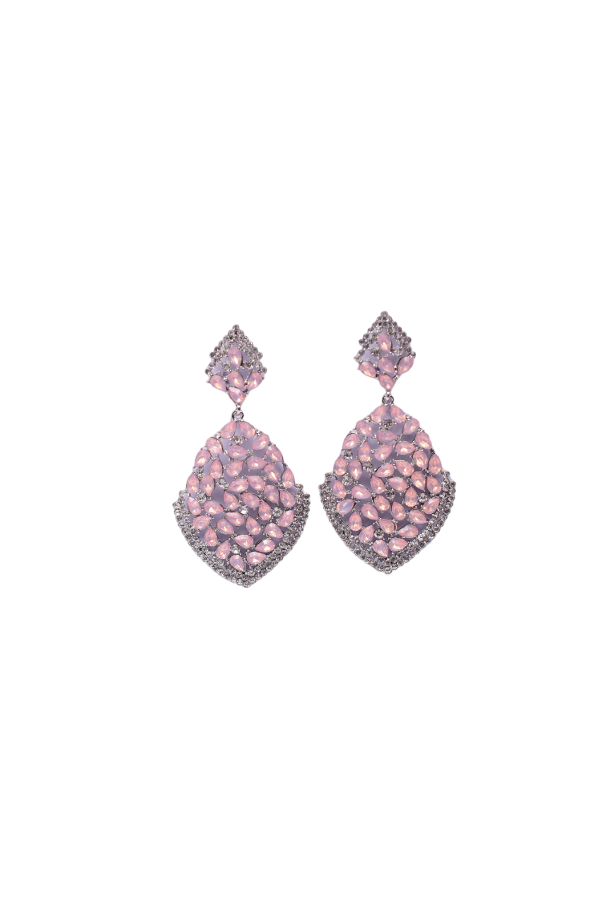 Namokriti Glam Stone-Studded Earrings – Sparkle Boldly at Every Occasion